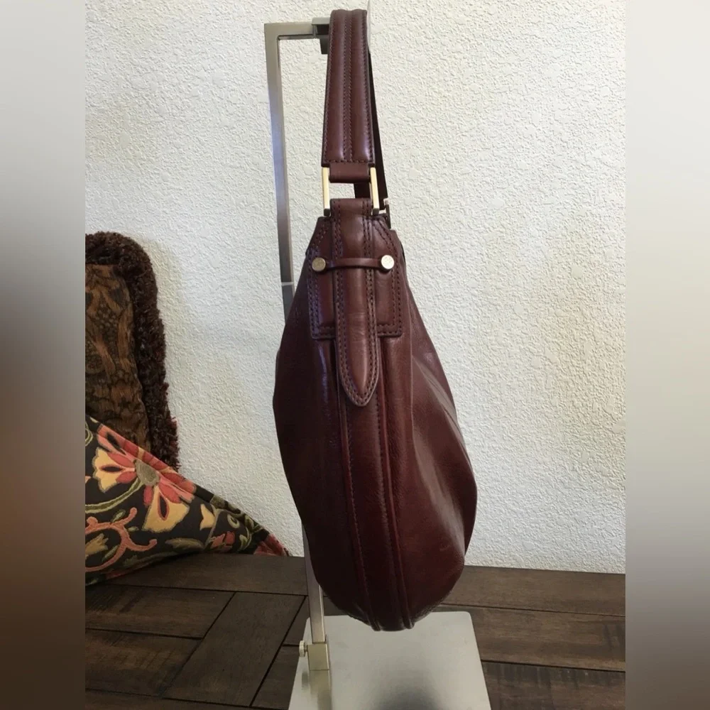 Cole Haan | Zip Hobo Dark Aubergine Leather - Aerin B22055